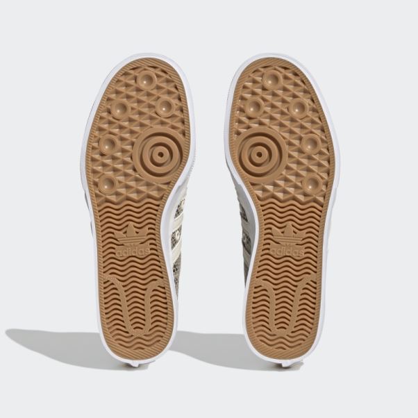 Nizza Plate-forme Mid Chaussures Blanc Adidas