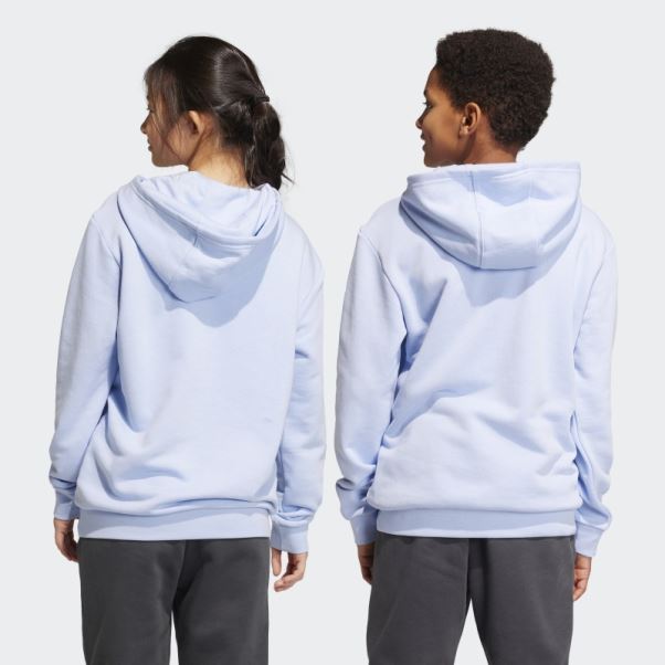 Bleu Aube Adidas Aventure Sweat à Capuche Chaud