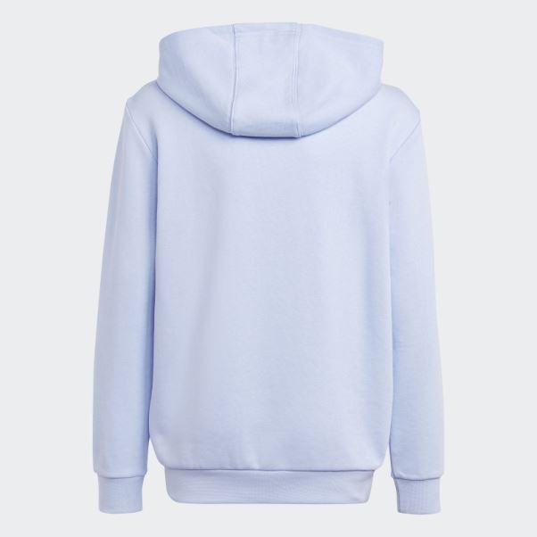 Bleu Aube Adidas Aventure Sweat à Capuche Chaud
