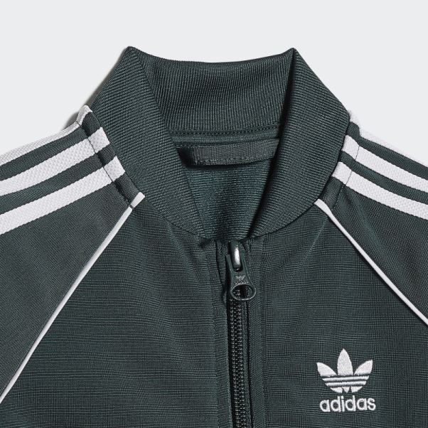 Survetement Adicolor Sst Adidas Mineral Green