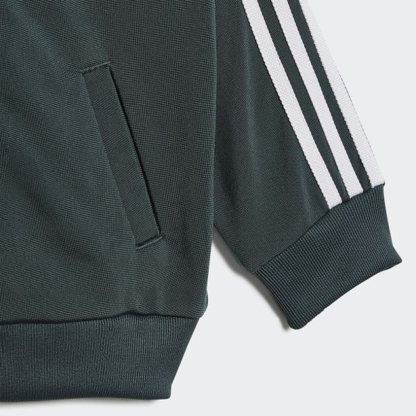 Survetement Adicolor Sst Adidas Mineral Green