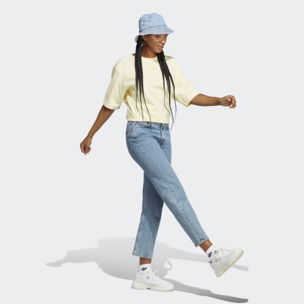 Tee Shirt Adidas Adicolor Essentials Jaune
