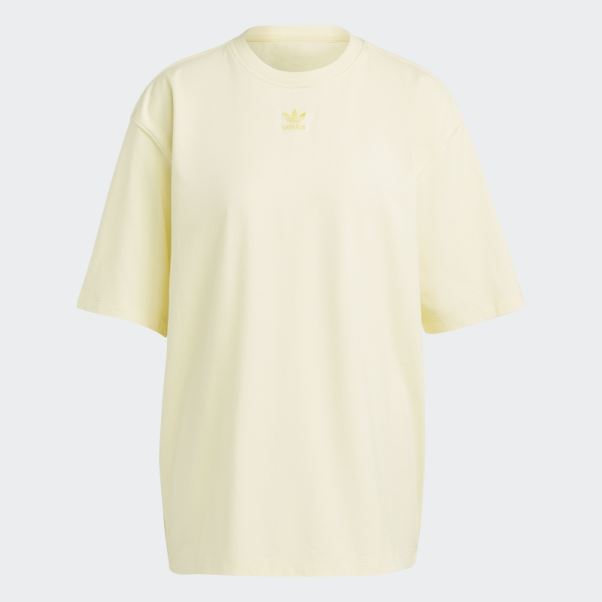 Tee Shirt Adidas Adicolor Essentials Jaune