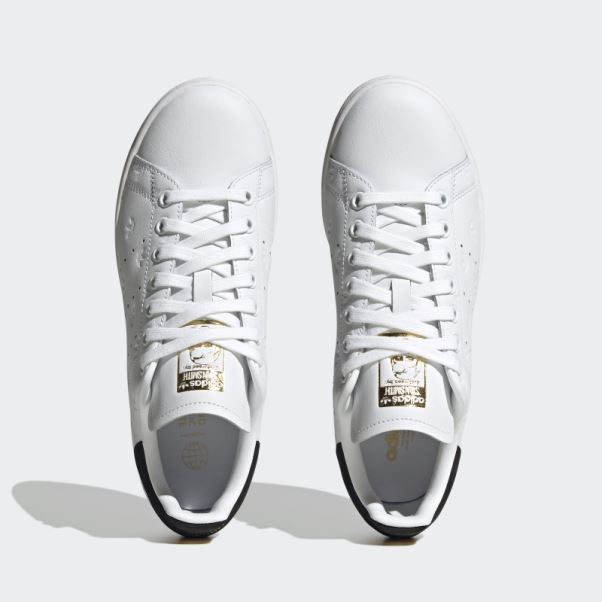 Chaussures Adidas Stan Smith Or Chaud Métallisé