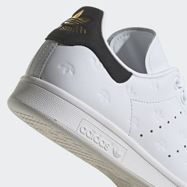 Chaussures Adidas Stan Smith Or Chaud Métallisé
