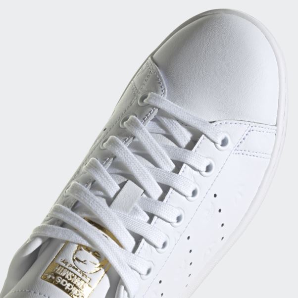 Chaussures Adidas Stan Smith Or Chaud Métallisé