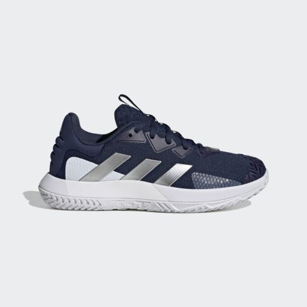 Chaussure De Tennis Solematch Control Adidas Bleu Marine