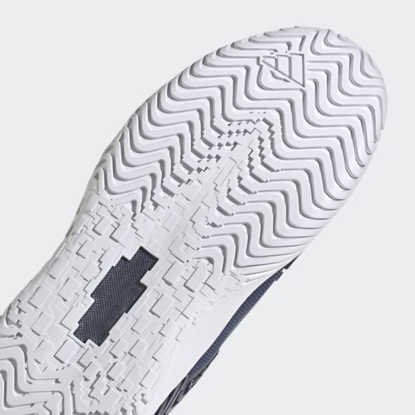 Chaussure De Tennis Solematch Control Adidas Bleu Marine