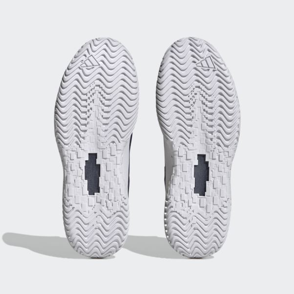 Chaussure De Tennis Solematch Control Adidas Bleu Marine
