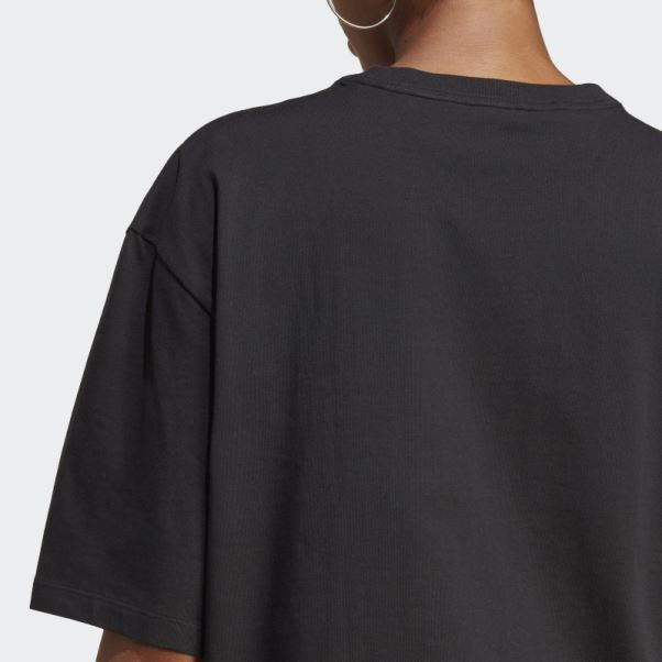 Tee Shirt Graphique Adidas Noir