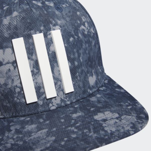 Casquette Bleu Marine Imprimée Adidas 3-stripes