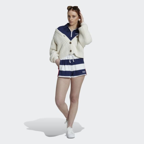Short Rayé Taille Mi-haute Night Sky Adidas