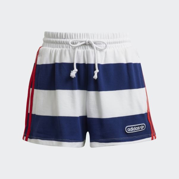 Short Rayé Taille Mi-haute Night Sky Adidas