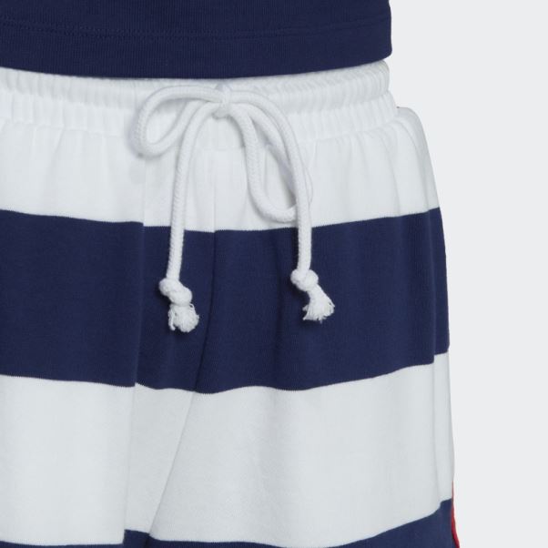 Short Rayé Taille Mi-haute Night Sky Adidas