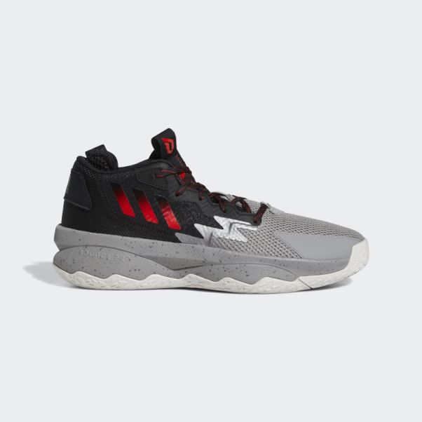 Chaussure De Basket Adidas Dame 8 Grise