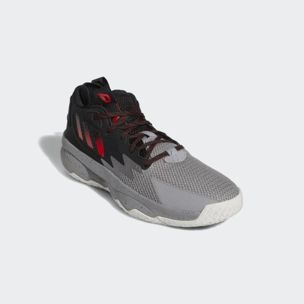 Chaussure De Basket Adidas Dame 8 Grise