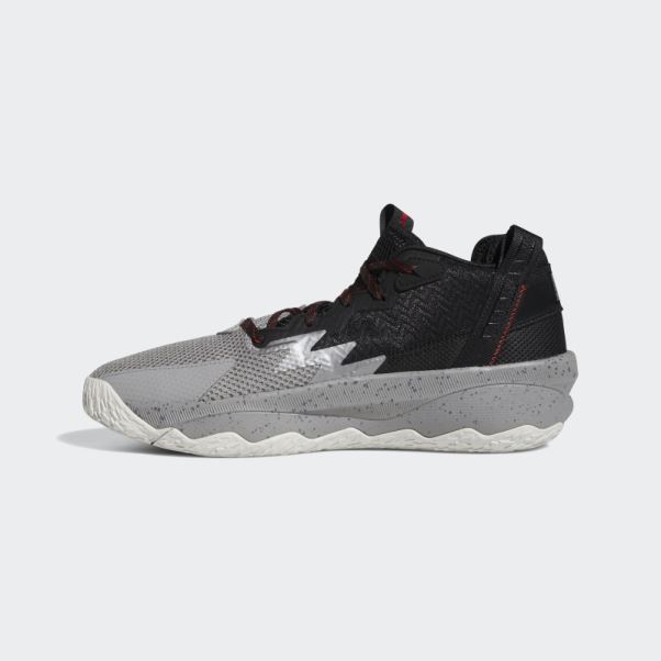 Chaussure De Basket Adidas Dame 8 Grise