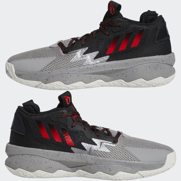 Chaussure De Basket Adidas Dame 8 Grise