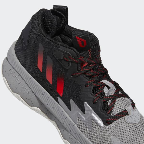 Chaussure De Basket Adidas Dame 8 Grise