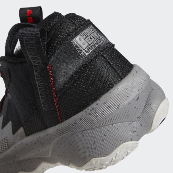 Chaussure De Basket Adidas Dame 8 Grise