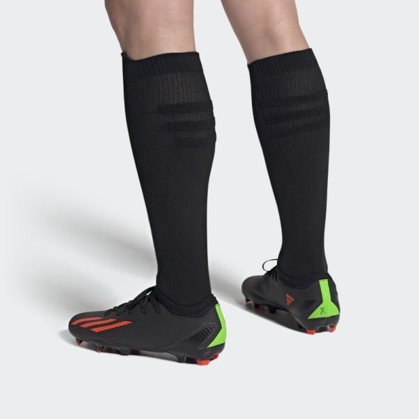 Adidas X Speedportal.3 Chaussures De Sol Ferme Noir