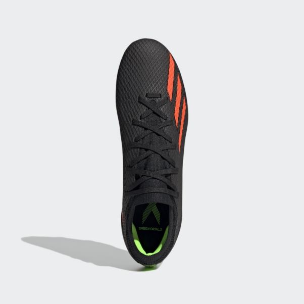 Adidas X Speedportal.3 Chaussures De Sol Ferme Noir