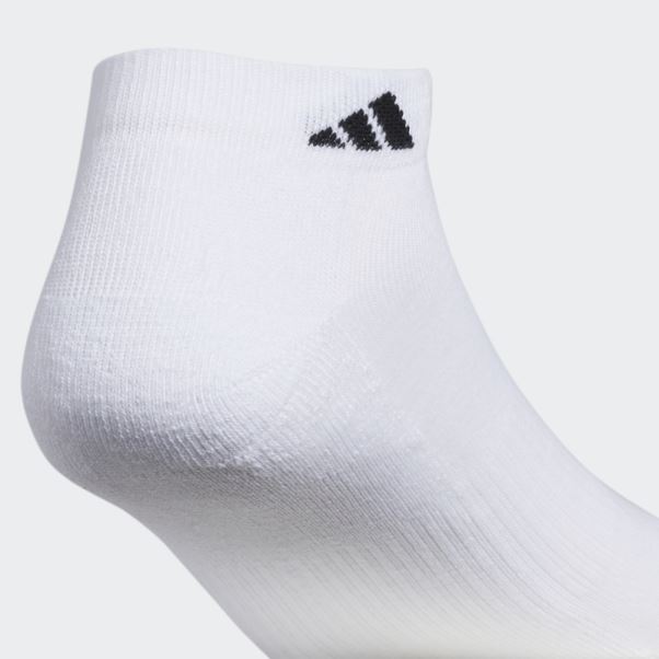 Chaussettes Athlétiques Amorties Basses 6 Paires Adidas Blanc