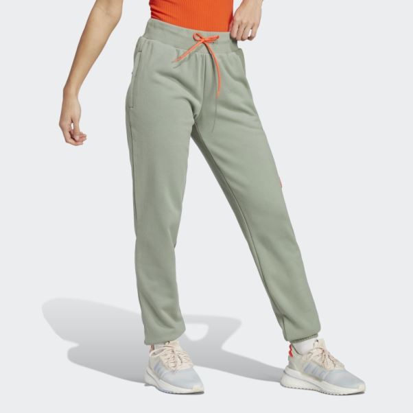 Pantalon Adidas City Escape Regular-fit Argent Vert