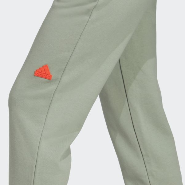 Pantalon Adidas City Escape Regular-fit Argent Vert