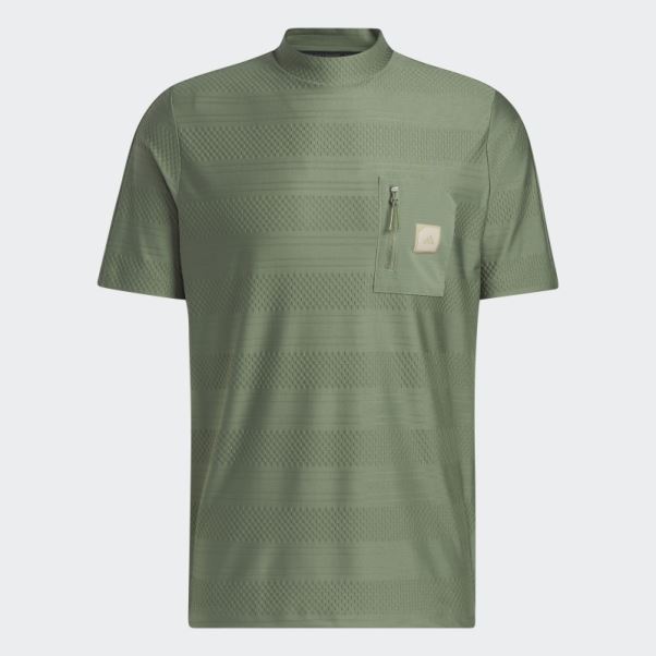 Polo Adicross Pocket Golf Vert Naturel S10 Adidas