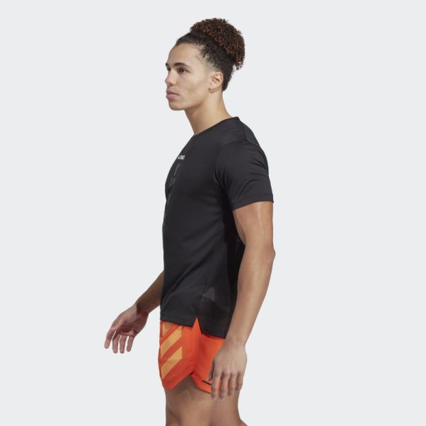 T-shirt Terrex Agravic Trail Running Noir Adidas