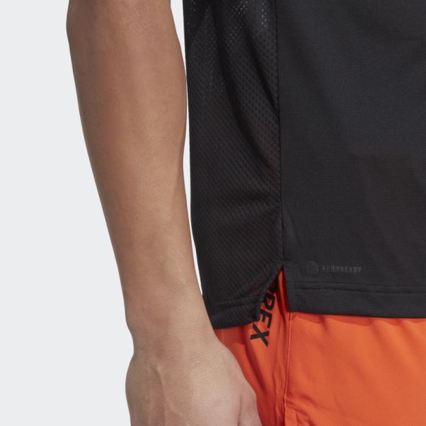 T-shirt Terrex Agravic Trail Running Noir Adidas
