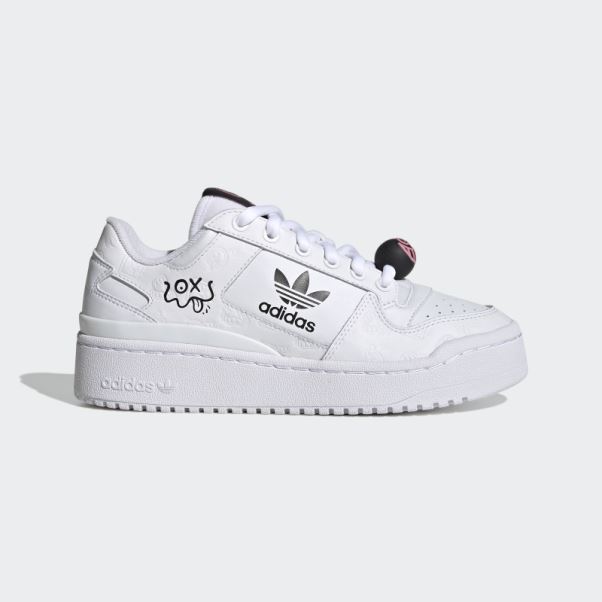 Chaussures Adidas Forum Bold X André Saraiva Blanc