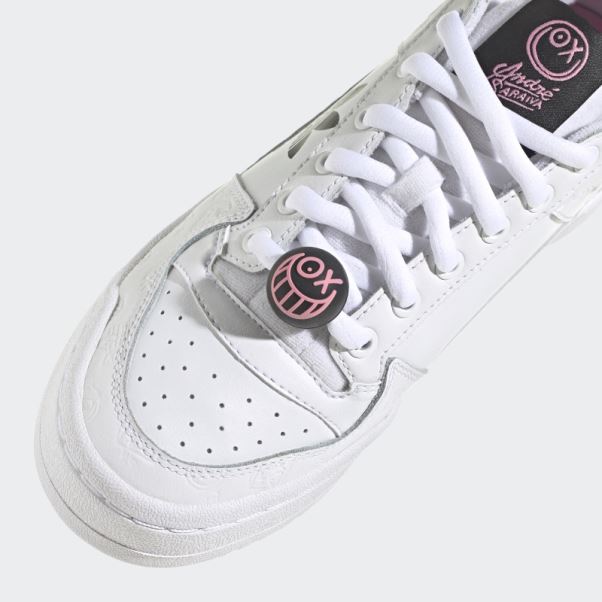 Chaussures Adidas Forum Bold X André Saraiva Blanc
