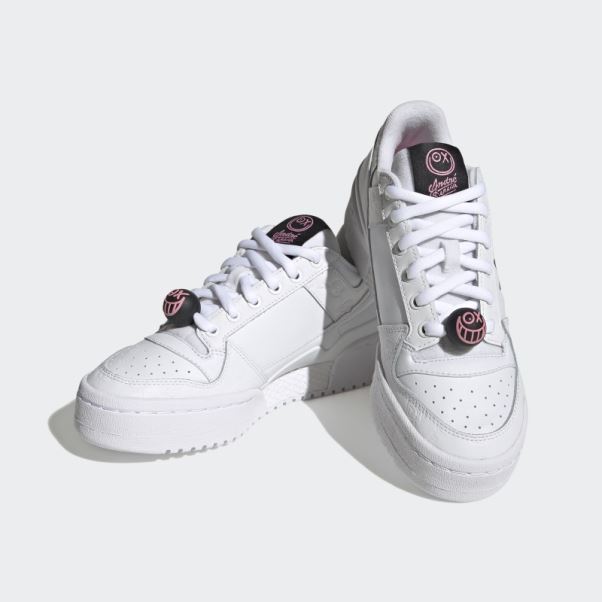 Chaussures Adidas Forum Bold X André Saraiva Blanc