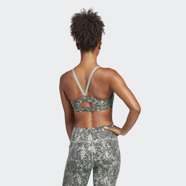 Soutien-gorge à Maintien Léger Adidas Aeroimpact Training Noir