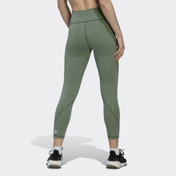 Vert Oxyde Mel Optime Formation 7/8 Leggings Adidas