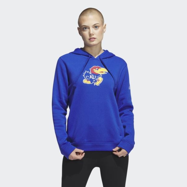 Sweat à Capuche Polaire Adidas Bleu Royal