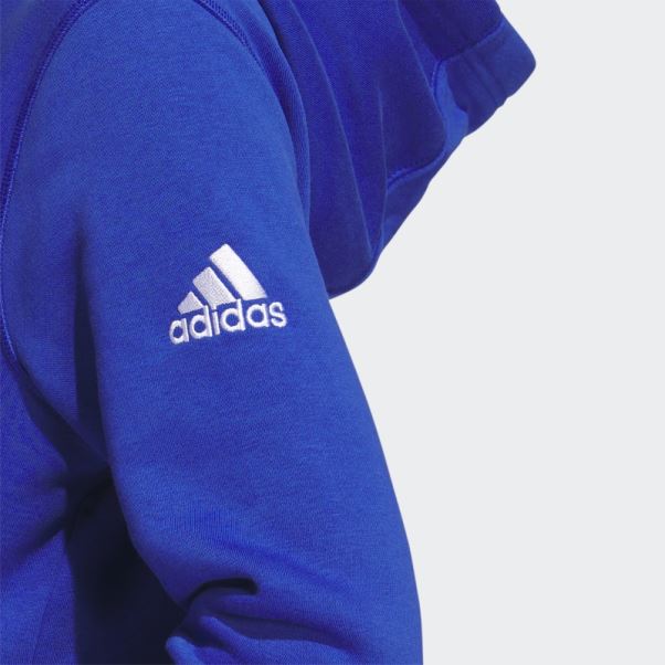 Sweat à Capuche Polaire Adidas Bleu Royal