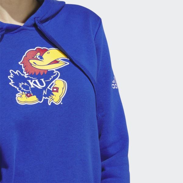 Sweat à Capuche Polaire Adidas Bleu Royal
