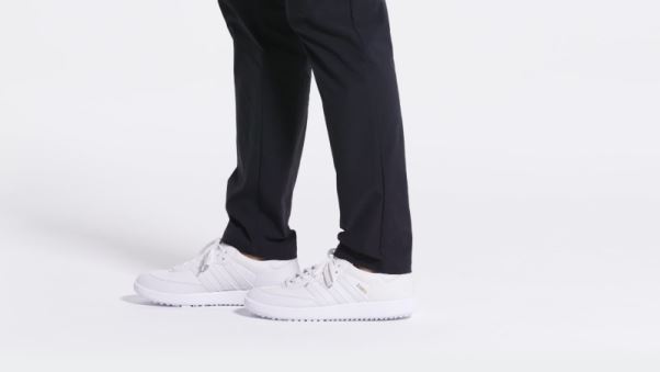 Adidas Chaussures De Golf Sans Crampons édition Spéciale Samba Blanc