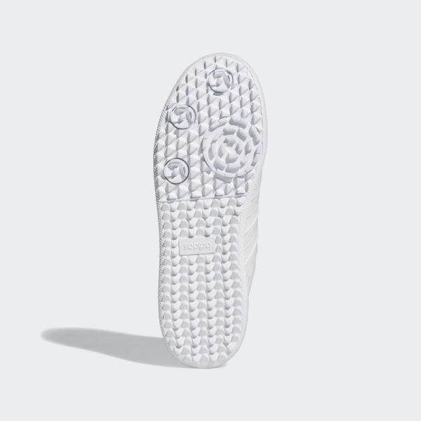 Adidas Chaussures De Golf Sans Crampons édition Spéciale Samba Blanc