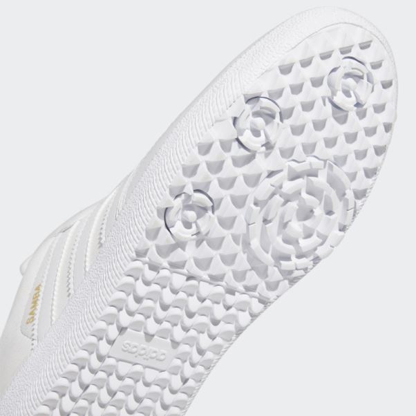 Adidas Chaussures De Golf Sans Crampons édition Spéciale Samba Blanc