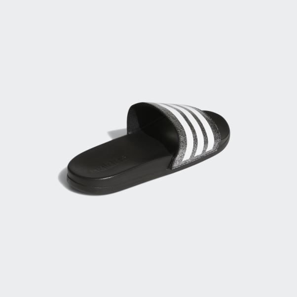 Claquettes Adidas Confort Adilette Noir/blanc