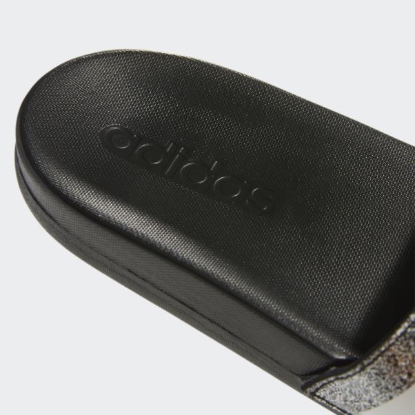 Claquettes Adidas Confort Adilette Noir/blanc