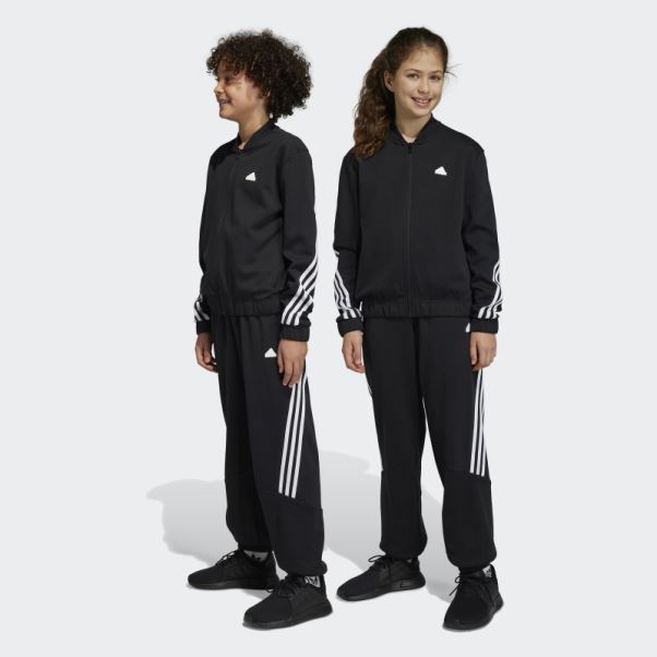 Survetement Future Icon 3 Bandes Noir Adidas