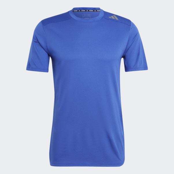Adidas T-shirt D'entraînement Conçu 4 Training Heat.rdy Hiit Bleu