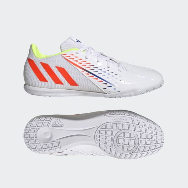 Prédateur Edge.4 Indoor Sala Chaussures Blanc Adidas