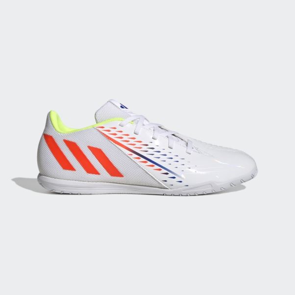 Prédateur Edge.4 Indoor Sala Chaussures Blanc Adidas