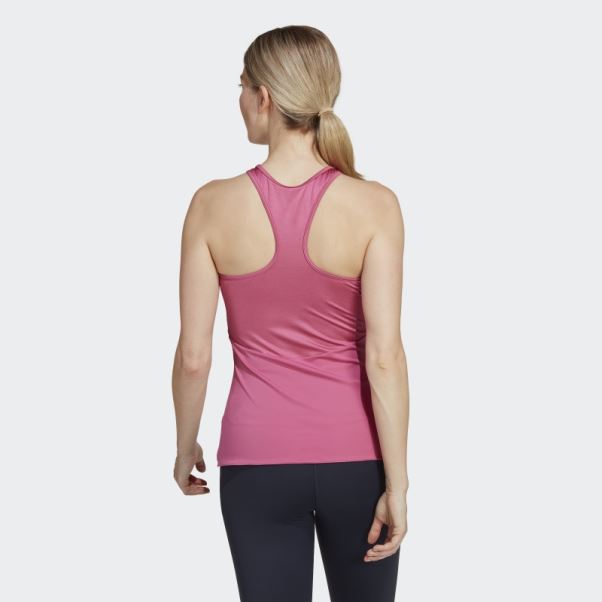 Débardeur D'entraînement Adidas Hiit Aeroready Fuchsia